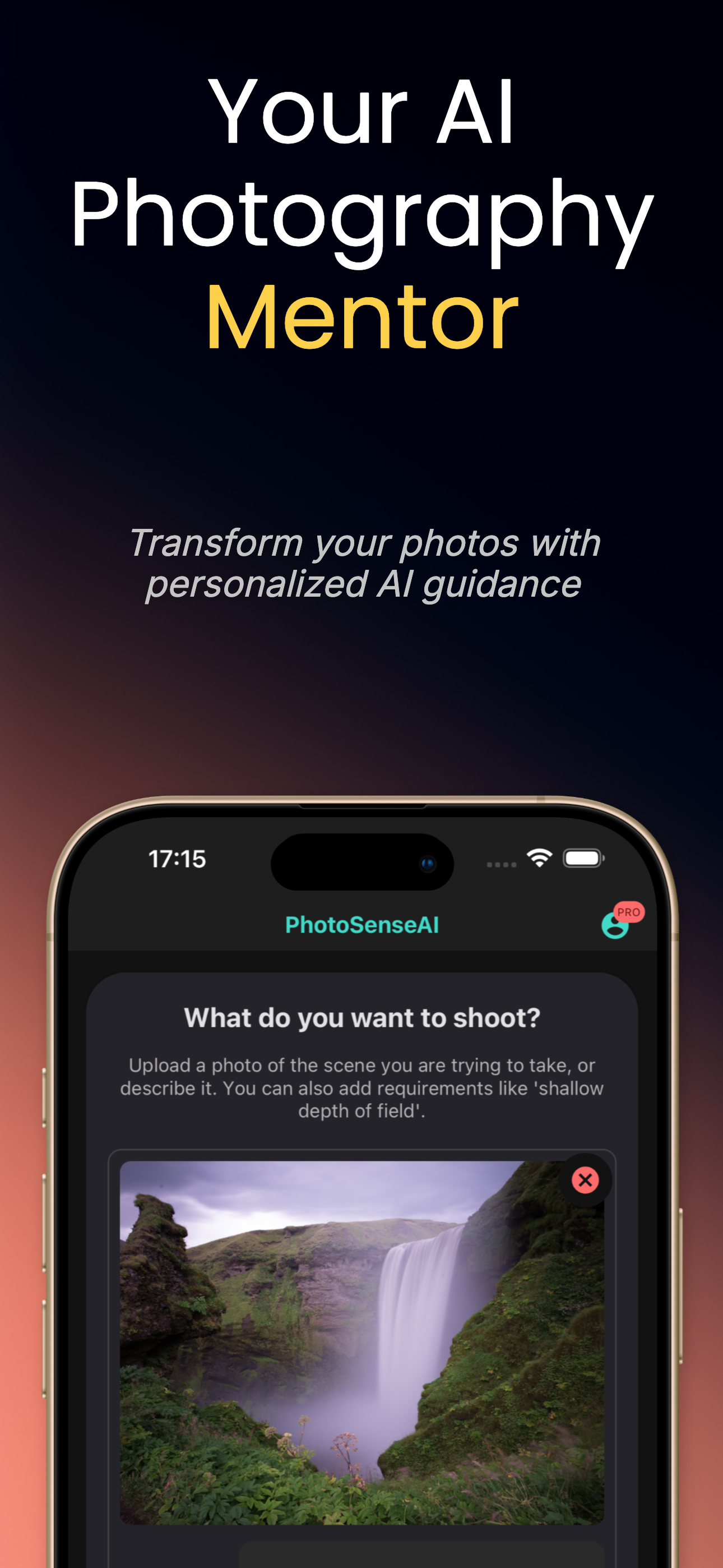 PhotoSenseAI Screenshot 1